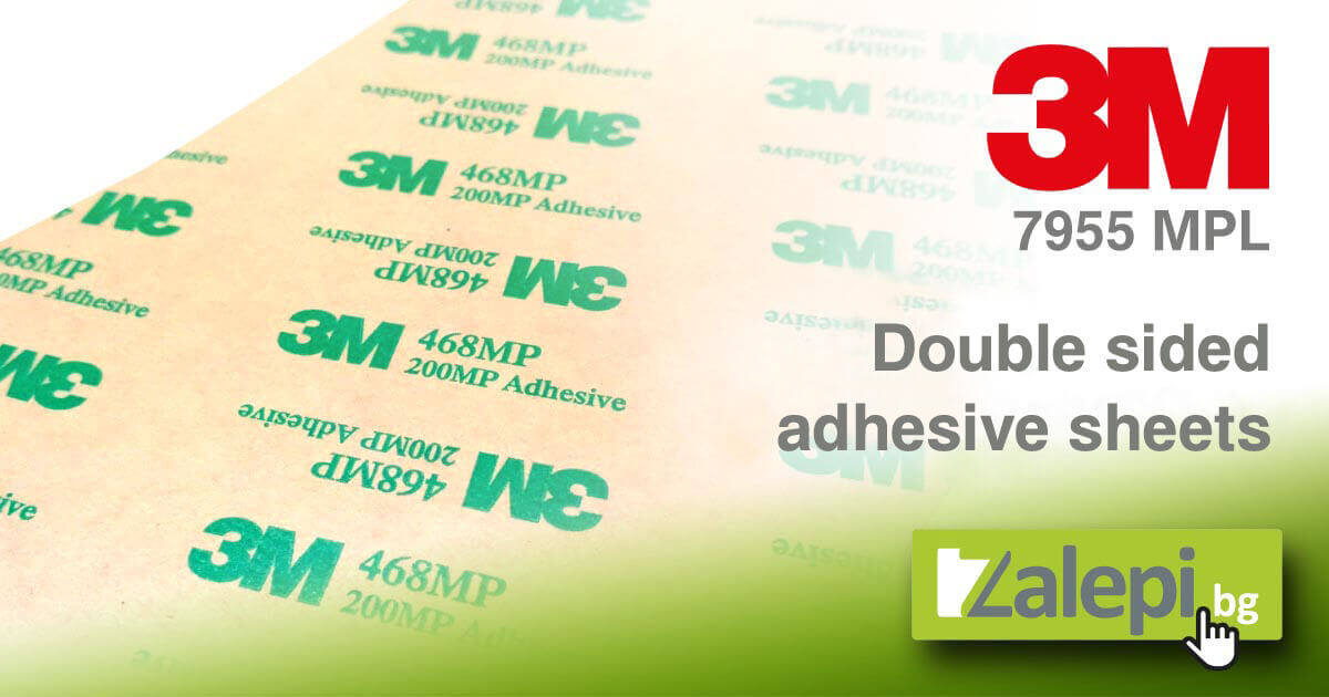 double sided adhesive sheets for die cutting
