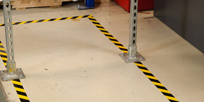 3M Safety Stripe Tape 5702 - marking areas with increased risk of injury
