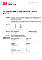 Продуктов бюлетин за 3M Safety Walk 600