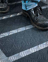 3M 510 Safety-Walk Slip-Resistant Conformable Tape - противоплъзгаща лента за неравни повърхности, черна, 3,05м