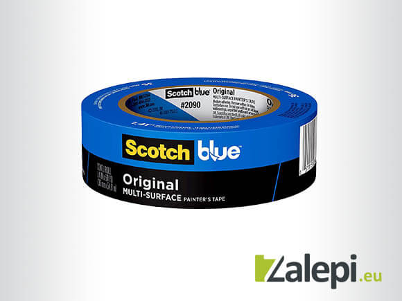 3M ScotchBlue 2090 Masking Tape, синя маскираща лента, 50м