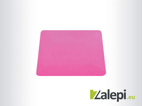 GT086 Pink Hard Card Squeegee розова шпатула за монтаж на фолио